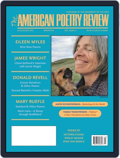The American Poetry Review July 1st, 2013 Digital Back Issue Cover