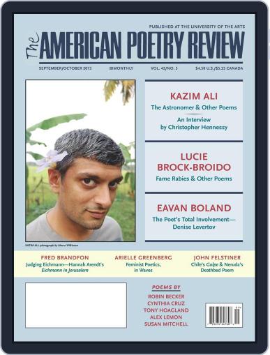 The American Poetry Review September 1st, 2013 Digital Back Issue Cover