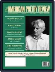 The American Poetry Review (Digital) Subscription                    January 3rd, 2014 Issue