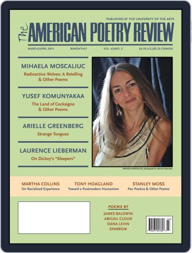 The American Poetry Review March 1st, 2014 Digital Back Issue Cover