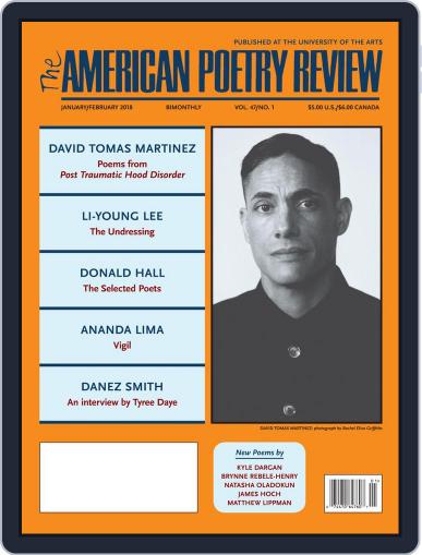 The American Poetry Review January 1st, 2018 Digital Back Issue Cover