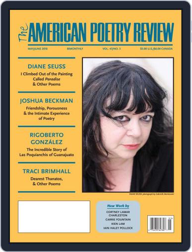 The American Poetry Review May 1st, 2018 Digital Back Issue Cover