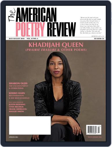 The American Poetry Review July 1st, 2018 Digital Back Issue Cover