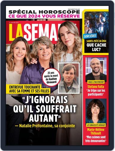 La Semaine January 12th, 2024 Digital Back Issue Cover