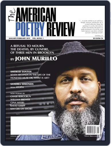 The American Poetry Review January 1st, 2019 Digital Back Issue Cover