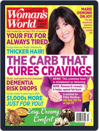 Woman's World January 15th, 2024 Digital Back Issue Cover