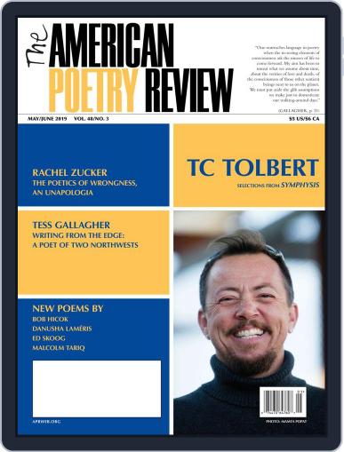 The American Poetry Review May 1st, 2019 Digital Back Issue Cover