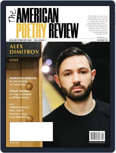 The American Poetry Review January 1st, 2020 Digital Back Issue Cover