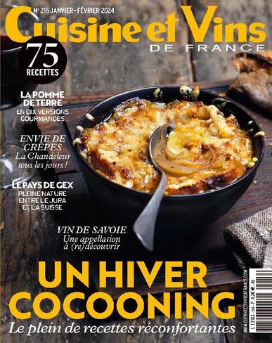 Cuisine Et Vins De France January 1st, 2024 Digital Back Issue Cover