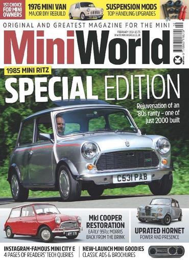 MiniWorld February 1st, 2024 Digital Back Issue Cover