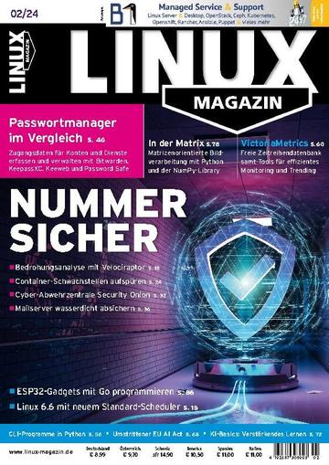 Linux Magazin germany January 5th, 2024 Digital Back Issue Cover