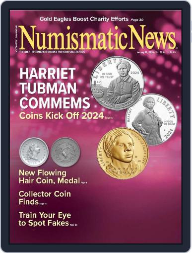 Numismatic News January 16th, 2024 Digital Back Issue Cover