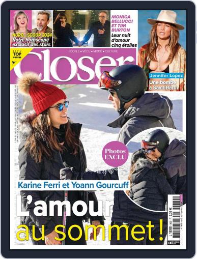 Closer France January 5th, 2024 Digital Back Issue Cover