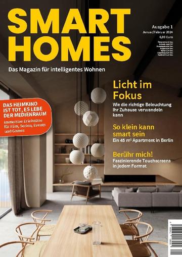 Smart Homes January 1st, 2024 Digital Back Issue Cover