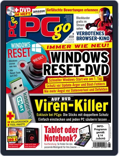 PCgo August 1st, 2019 Digital Back Issue Cover