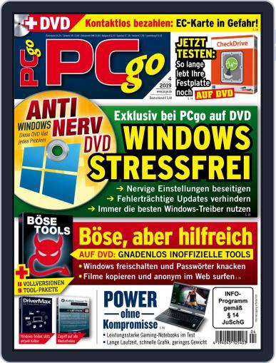 PCgo April 1st, 2019 Digital Back Issue Cover