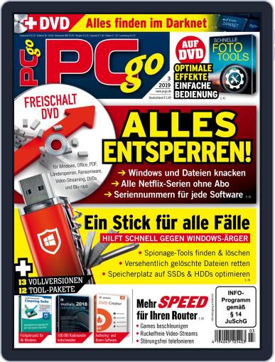 PCgo March 1st, 2019 Digital Back Issue Cover