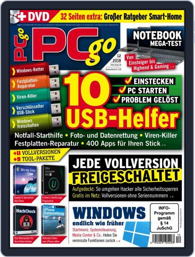 PCgo December 1st, 2018 Digital Back Issue Cover