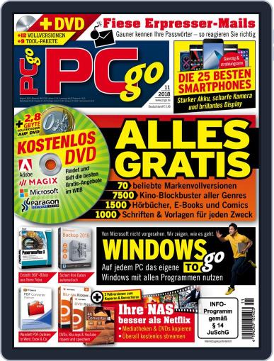 PCgo November 1st, 2018 Digital Back Issue Cover