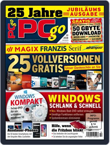 PCgo October 1st, 2018 Digital Back Issue Cover