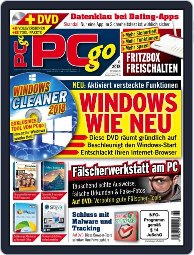 PCgo August 1st, 2018 Digital Back Issue Cover
