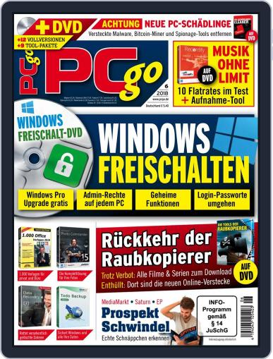 PCgo June 1st, 2018 Digital Back Issue Cover