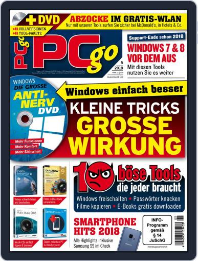 PCgo May 1st, 2018 Digital Back Issue Cover