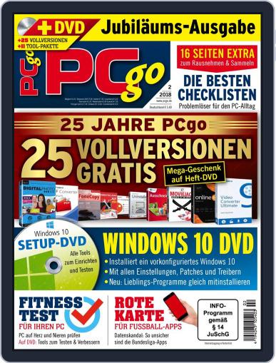 PCgo February 1st, 2018 Digital Back Issue Cover