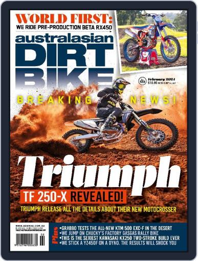 Australasian Dirt Bike February 1st, 2024 Digital Back Issue Cover