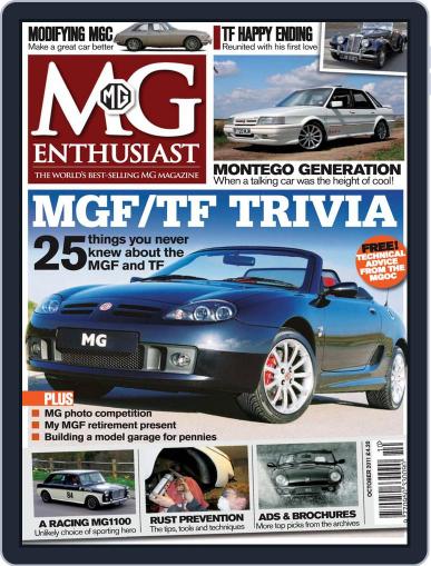 MG Enthusiast October 11th, 2011 Digital Back Issue Cover