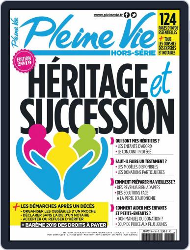 Pleine Vie Hors Série April 1st, 2019 Digital Back Issue Cover