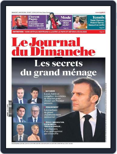 Le Journal du dimanche January 7th, 2024 Digital Back Issue Cover