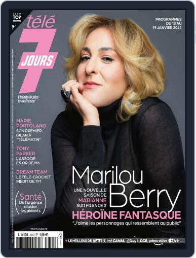 Télé 7 Jours January 8th, 2024 Digital Back Issue Cover