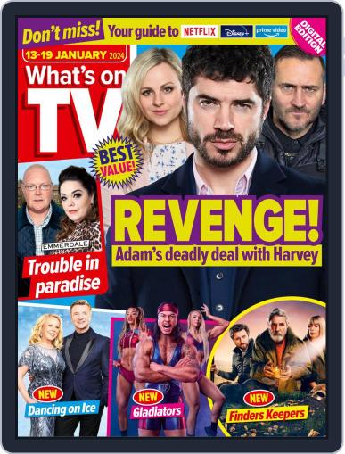 What's on TV January 13th, 2024 Digital Back Issue Cover