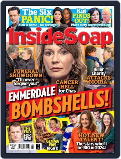Inside Soap UK January 13th, 2024 Digital Back Issue Cover