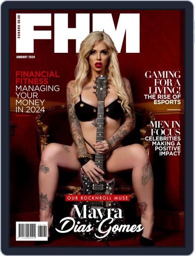 FHM Canada January 1st, 2024 Digital Back Issue Cover