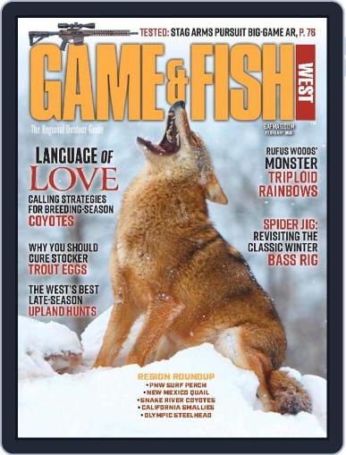 Game & Fish West February 1st, 2024 Digital Back Issue Cover