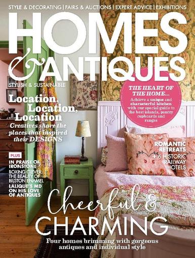Homes & Antiques February 1st, 2024 Digital Back Issue Cover