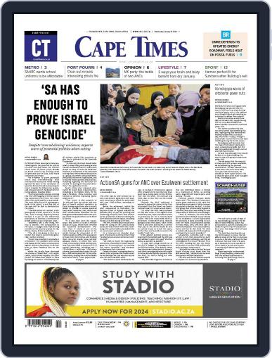 Cape Times January 10th, 2024 Digital Back Issue Cover