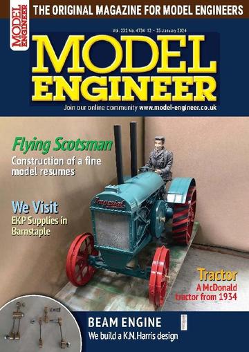 Model Engineer January 9th, 2024 Digital Back Issue Cover