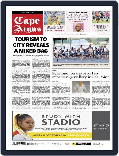 Cape Argus January 10th, 2024 Digital Back Issue Cover