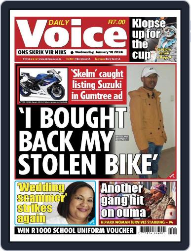 Daily Voice January 10th, 2024 Digital Back Issue Cover