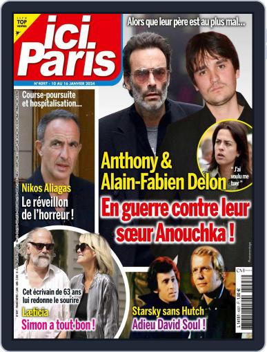 Ici Paris January 10th, 2024 Digital Back Issue Cover