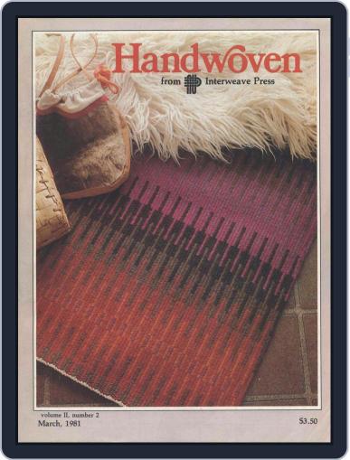 Handwoven March 1st, 1981 Digital Back Issue Cover