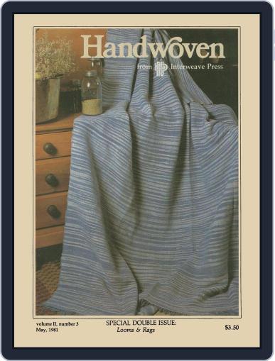 Handwoven May 1st, 1981 Digital Back Issue Cover