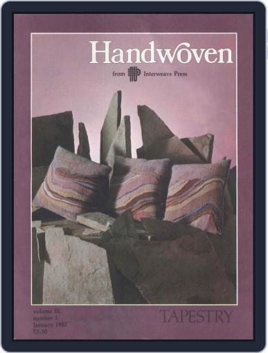 Handwoven January 1st, 1982 Digital Back Issue Cover
