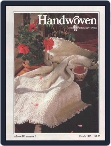 Handwoven March 1st, 1982 Digital Back Issue Cover
