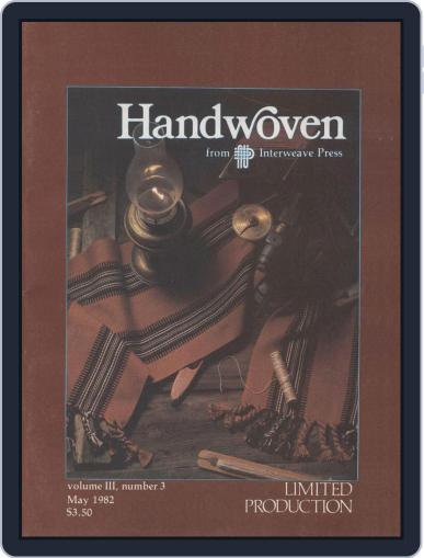 Handwoven May 1st, 1982 Digital Back Issue Cover