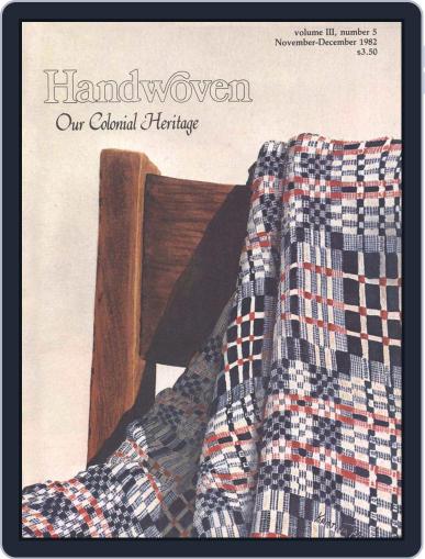 Handwoven November 1st, 1982 Digital Back Issue Cover