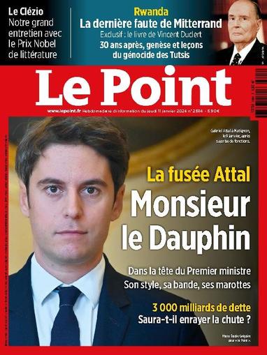 Le Point January 11th, 2024 Digital Back Issue Cover
